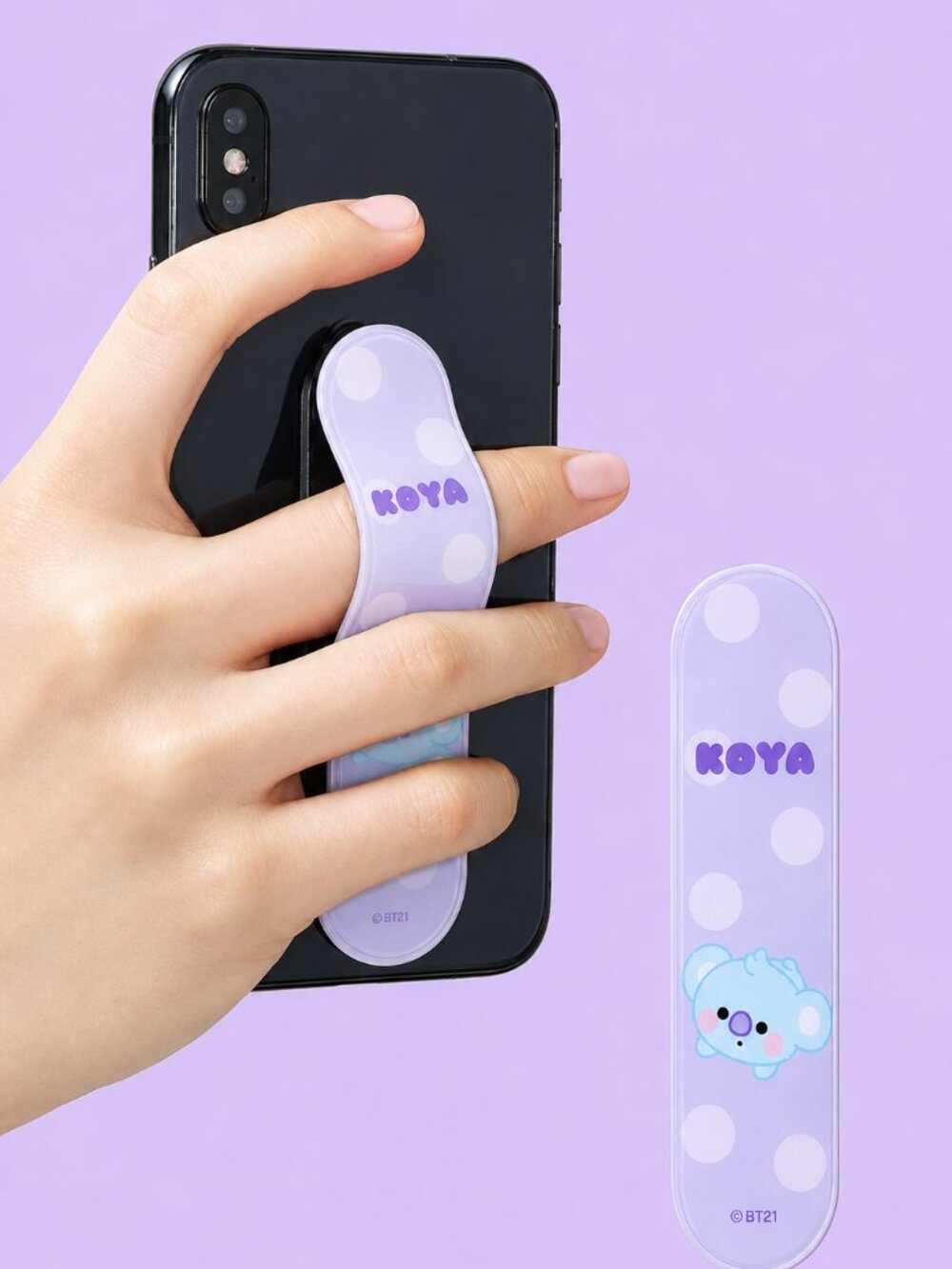NWT BT21 Koya Phone Holder Stick/ Phone Grip